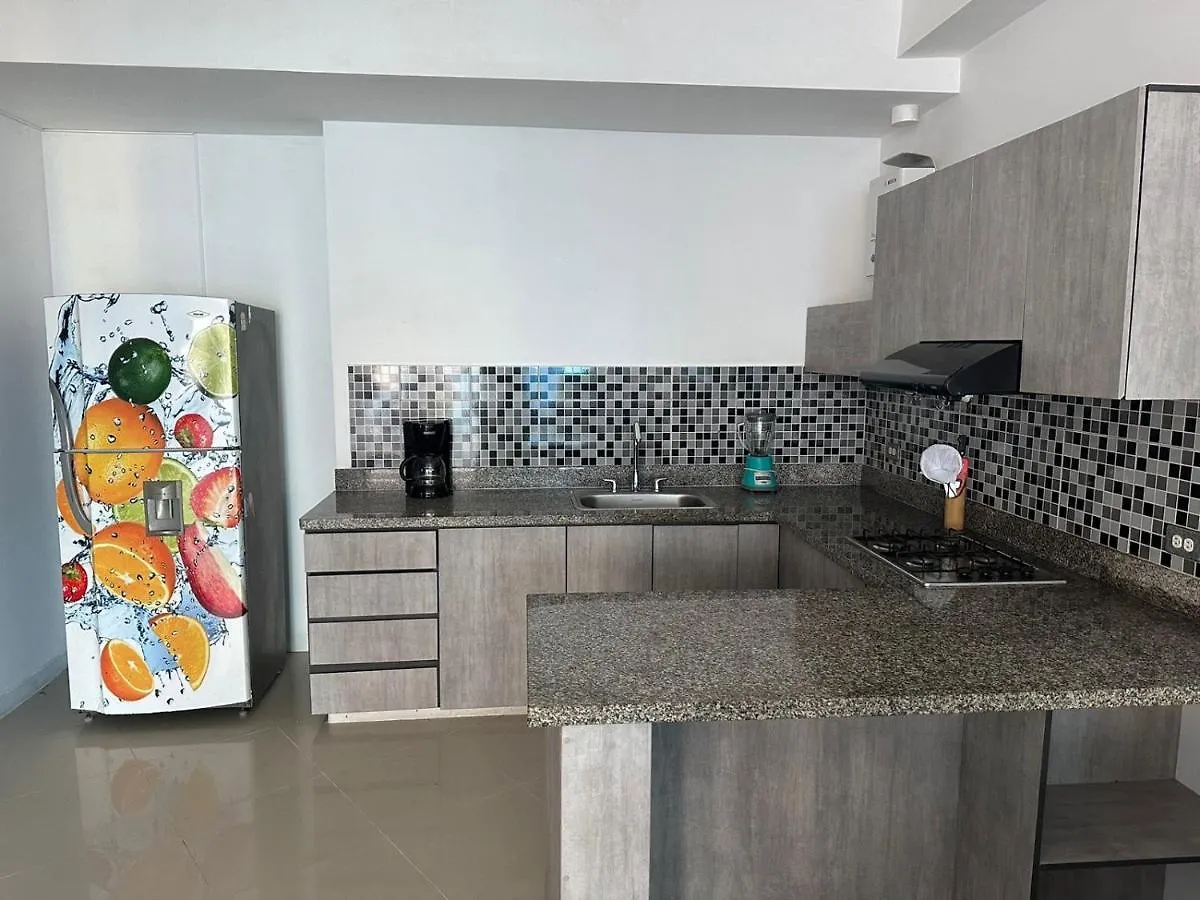 Apartamento Lujoso A Un Minuto De La Playa Del Laguito, La Mejor Playa De Cartagena De Indias公寓 公寓