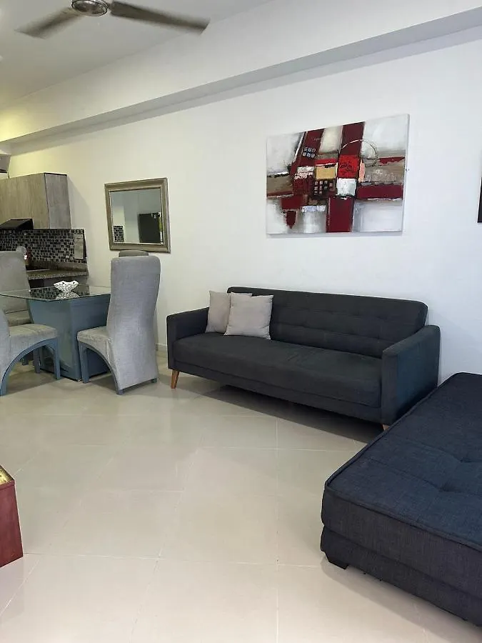 公寓 Apartamento Lujoso A Un Minuto De La Playa Del Laguito, La Mejor Playa De Cartagena De Indias公寓 哥伦比亚