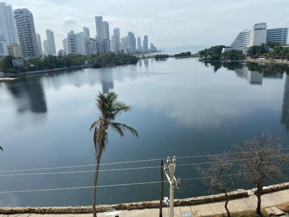 Apartamento Lujoso A Un Minuto De La Playa Del Laguito, La Mejor Playa De Cartagena De Indias公寓 0*,  哥伦比亚