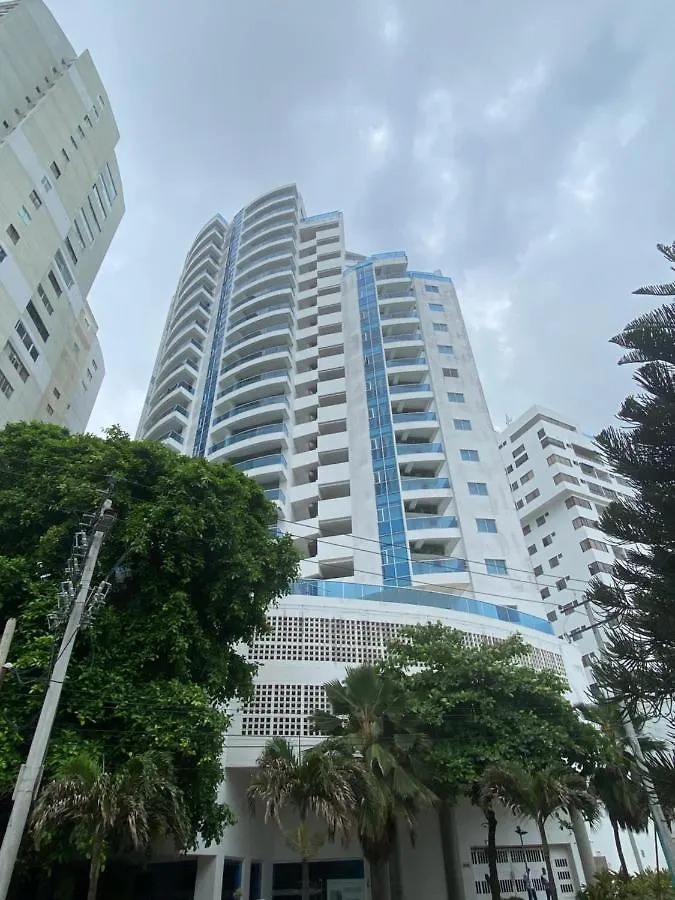 Apartamento Lujoso A Un Minuto De La Playa Del Laguito, La Mejor Playa De Cartagena De Indias公寓