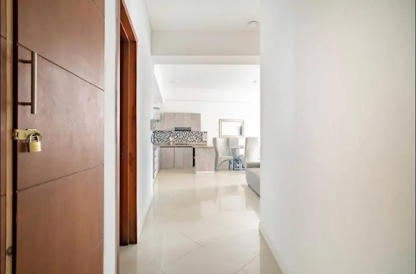 Apartamento Lujoso A Un Minuto De La Playa Del Laguito, La Mejor Playa De Cartagena De Indias公寓 0*,  哥伦比亚