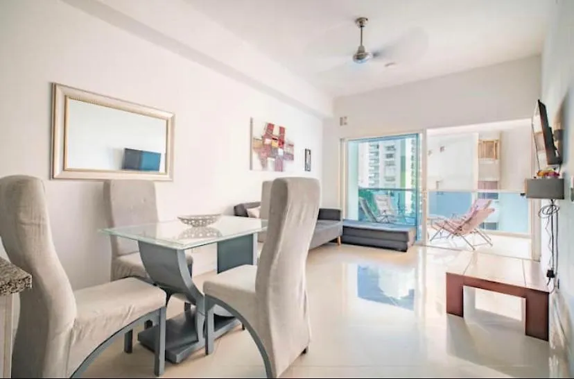 Apartamento Lujoso A Un Minuto De La Playa Del Laguito, La Mejor Playa De Cartagena De Indias公寓 公寓